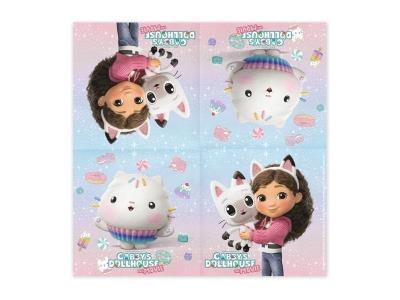 Opakowanie Serwetki Koci Domek Gabi 33x33cm 20szt