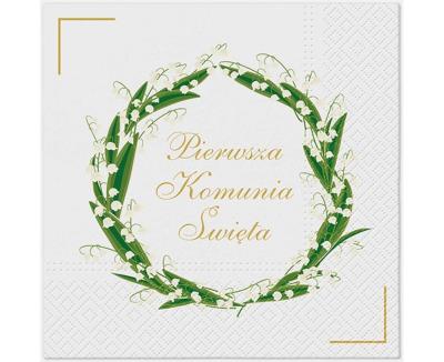 Opakowanie Serwetki Komunia 33x33cm 20szt