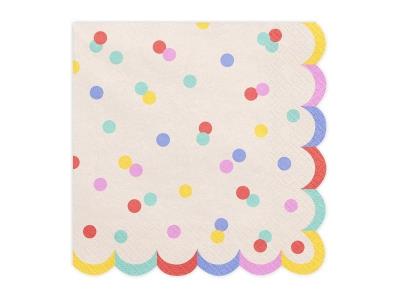 Opakowanie Serwetki Konfetti 33x33cm 20szt