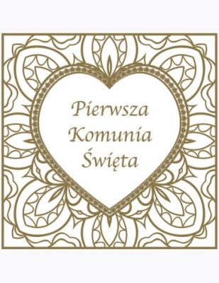 Opakowanie Serwetki MAKI Lunch SL 330x330 Komunia 002401