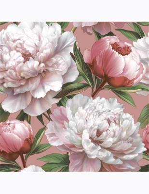 Opakowanie Serwetki MAKI Lunch SL 330x330 Kwiaty białe 061801