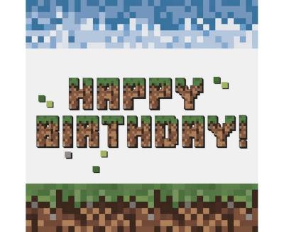 Opakowanie Serwetki papierowe Pixel Block 33x33cm 20szt