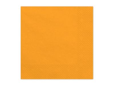 Opakowanie Serwetki papierowe pomarańczowy 33x33cm 20szt