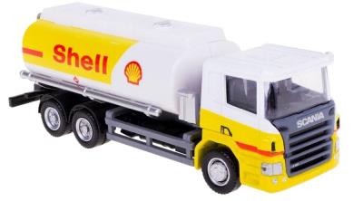 Shell cysterna krótka 1:64. Wydawca: Daffi. SmakLiter.pl Opakowanie Shell cysterna krótka 1:64