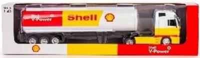 Shell Cysterna V-power 1:43. Wydawca: Daffi. SmakLiter.pl Opakowanie Shell Cysterna V-power 1:43