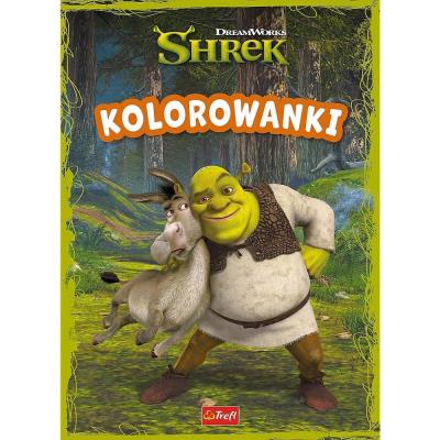 Okładka książki Shrek Kolorowanki