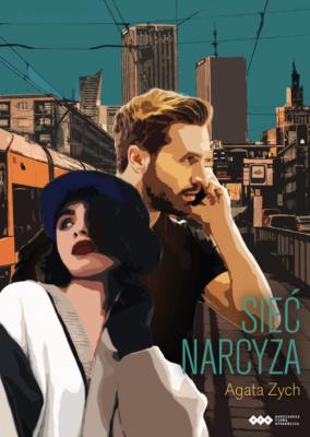 Sieć narcyza. Autor: Zych Agata. SmakLiter.pl Okładka książki Sieć narcyza