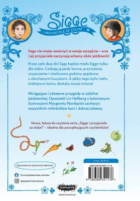 Okładka książki Sigge i przyjaciele ze stajni. Letnie przygody
