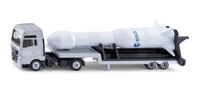 Opakowanie Siku - Ciężarówka MAN z rakietą ESA