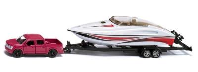 Opakowanie Siku Super - Ford F150 z motorówką