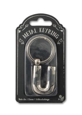 Opakowanie Silver Letter Keyring - brelok do kluczy litera U