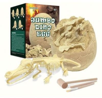 Opakowanie Skamielina Jajo szkielet dinozaura