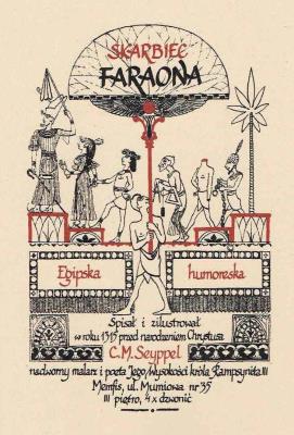 Okładka książki Skarbiec faraona. Egipska humoreska