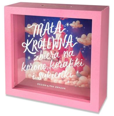 Opakowanie Skarbonka home Mała królewna