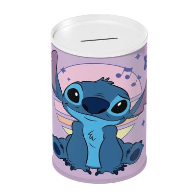 Skarbonka metalowa Lilo&Stith 10x15cm. Wydawca: Diakakis. SmakLiter.pl Opakowanie Skarbonka metalowa Lilo&Stith 10x15cm