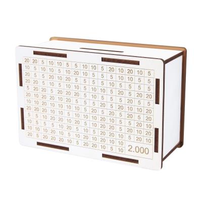 Skarbonka wykreślanka 2000 złotych. Wydawca: CRESCO. SmakLiter.pl Opakowanie Skarbonka wykreślanka 2000 złotych