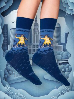 skarpety/ SYRENKA WARSZAWSKA / 36-40. Wydawca: Nadwyraz. SmakLiter.pl Opakowanie skarpety/ SYRENKA WARSZAWSKA / 36-40