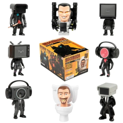 Opakowanie Skibidi Toilet - Tajemnicze Figurki Kolekcjonerski