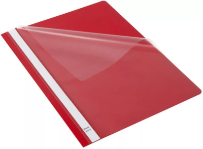 Skoroszyt Budget PP A4 z wąsami czerwony (25szt). Wydawca: HAMELIN BANTEX. SmakLiter.pl Opakowanie Skoroszyt Budget PP A4 z wąsami czerwony (25szt)