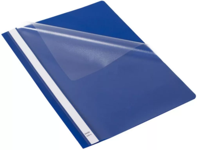 Skoroszyt Budget PP A4 z wąsami granatowy (25szt). Wydawca: HAMELIN BANTEX. SmakLiter.pl Opakowanie Skoroszyt Budget PP A4 z wąsami granatowy (25szt)