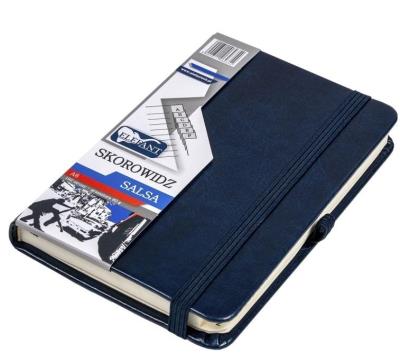 Skorowidz A6 Salsa granatowy. Wydawca: ELEFANT. SmakLiter.pl Opakowanie Skorowidz A6 Salsa granatowy