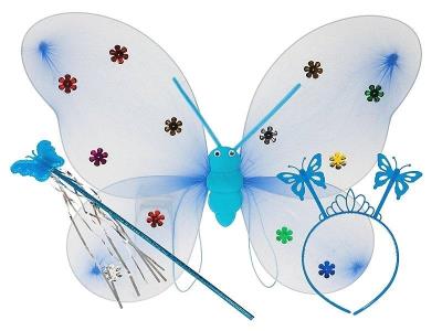 Opakowanie Skrzydełka motylka z różdżką i opaską