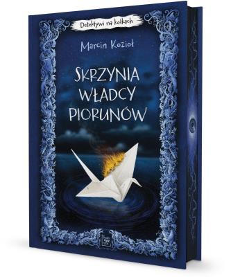 Okładka książki Skrzynia Władcy Piorunów. Detektywi na kółkach. Tom 1 (ilustrowane brzegi)