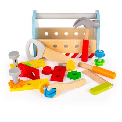 Opakowanie Skrzynka z narzedziami drewniana Montessori