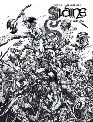 Okładka książki Slaine: Pogromca smoków (okładka limitowana B)