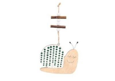 Opakowanie Ślimak zawieszka drewniana 10cm