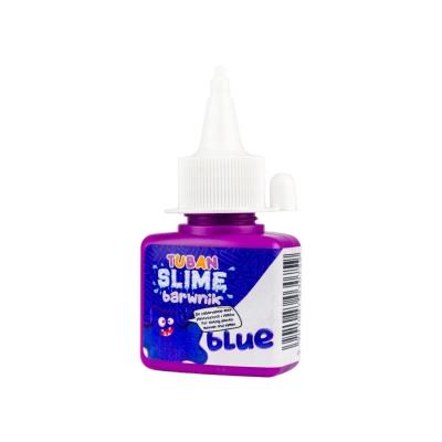 Opakowanie Slime barwnik niebieski TUBAN