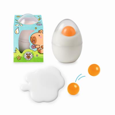 Opakowanie Slime jajko z żółtkiem kauczukową piłeczką