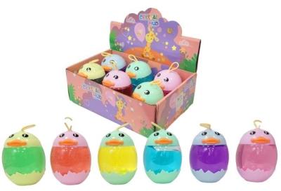 Opakowanie Slime jednokolorowy przeźroczysty jajku MIX