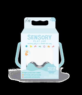 Opakowanie Słoik sensoryczny do napełniania wodą kolor błękitny Frosty Fun