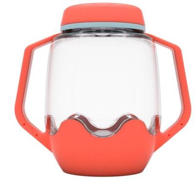 Opakowanie Słoik sensoryczny do napełnienia wodą czerwony