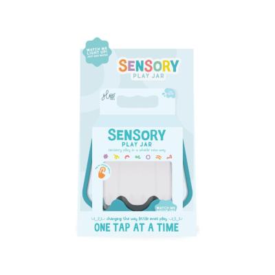 Opakowanie Słoik sensoryczny do napełnienia wodą niebieski