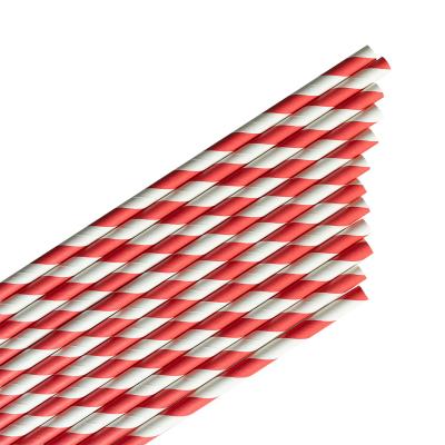 Słomki papierowe paski czerwone 144szt. Wydawca: ARPEX. SmakLiter.pl Opakowanie Słomki papierowe paski czerwone 144szt