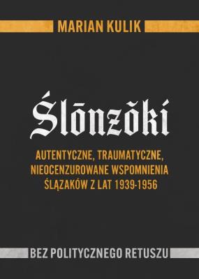 Okładka książki Ślónzóki