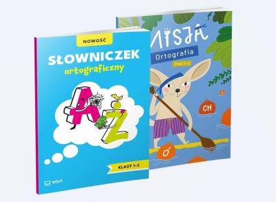 Okładka książki Słowniczek ortograficzny. Misja. Ortografia SP 1-3