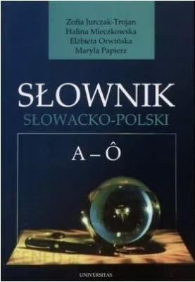 Okładka książki Słownik słowacko-polski T.1-2