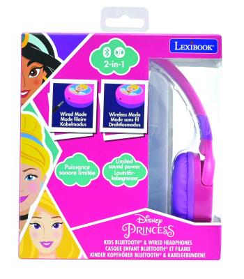 Opakowanie Słuchawki 2w1 Disney bluetooth Lexibook HPBT010DP