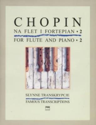 Okładka książki Słynne transkrypcje na flet i fortepian, z. 2