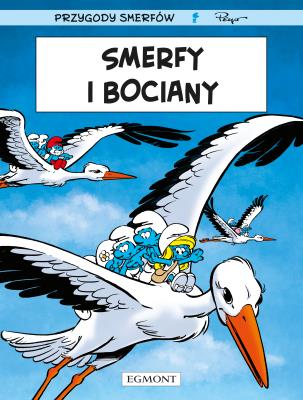 Okładka książki Smerfy i bociany. Smerfy