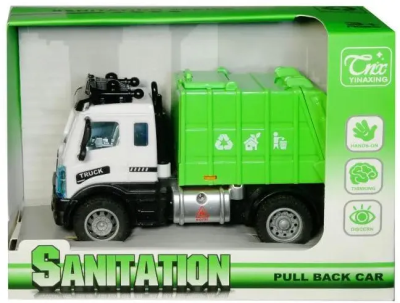 Opakowanie Śmieciarka z napędem