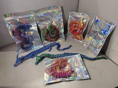 Opakowanie Smok 3D 45cm MIX