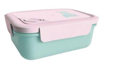 Śniadaniówka Mint&Pink 1200ml. Wydawca: ST-MAJEWSKI. SmakLiter.pl Opakowanie Śniadaniówka Mint&Pink 1200ml