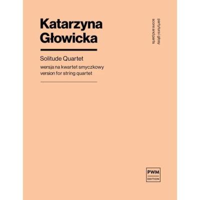 Okładka książki Solitude Quartet wersja na kwartet smyczkowy