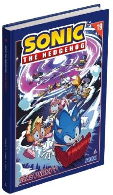 Okładka książki Sonic the Hedgehog 19. Czas próby 1