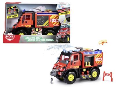 SOS Wóz strażacki Unimog U530 50cm. Wydawca: Dickie Toys. SmakLiter.pl Opakowanie SOS Wóz strażacki Unimog U530 50cm