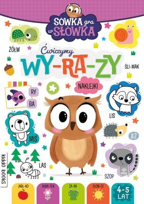 Okładka książki Sówka gra w słówka wyrazy